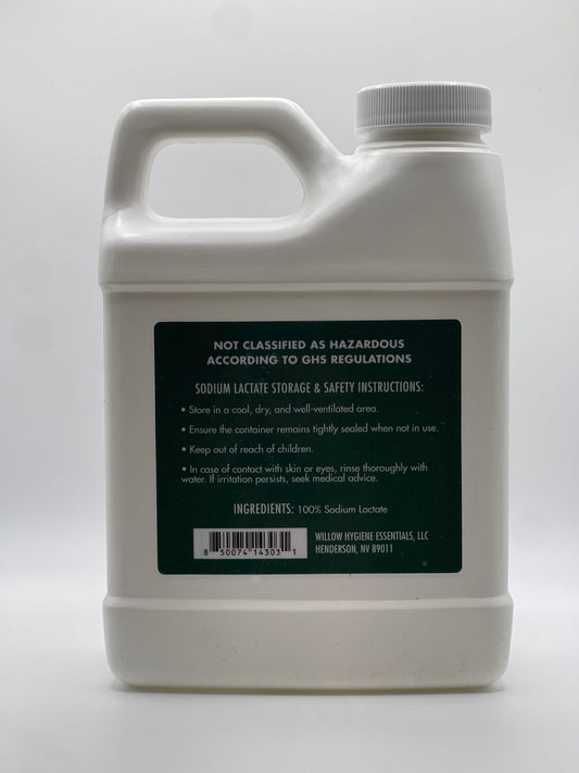 Sodium Lactate, 60% Pure Natural Perservative, Made in The USA, Sodium Lactate Used for Making Soaps and lotions, Sodium Lacate Liquid, 8 oz.