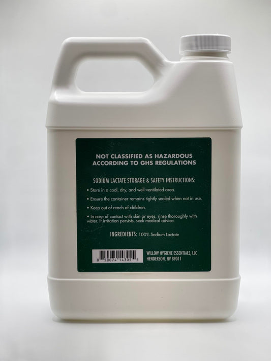 Sodium Lactate, 60% USP Pure Natural Perservative Made in The USA, Sodium Lactate for Soap Making and lotions, Cosmetic Grade, 32 oz.