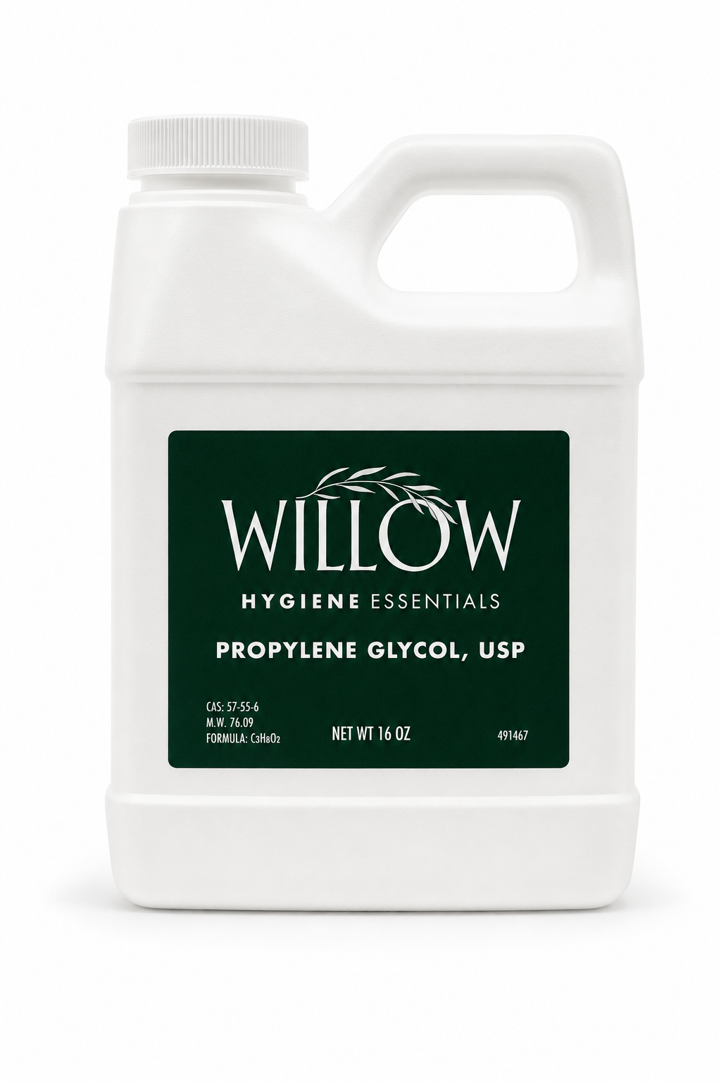 Propylene Glycol, USP Food and Pharmaceutical Grade, Highest Purity, Manufactured and Packaged in The USA, Ecofriendly, Non-GMO Moisturizer, Solvent, used to make lotions, soap, topical creams, 16 oz.