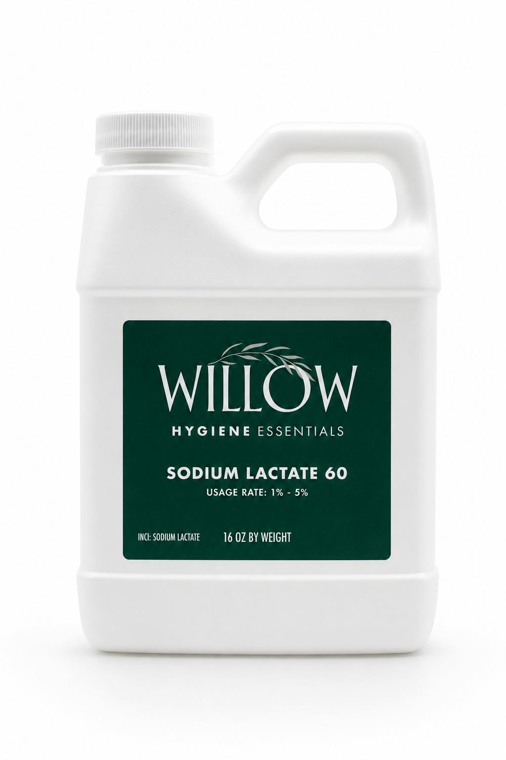Sodium Lactate, 60% USP Pure Natural Preservative, Cosmetic Grade, Sodium Lactate Liquid, 16 oz.